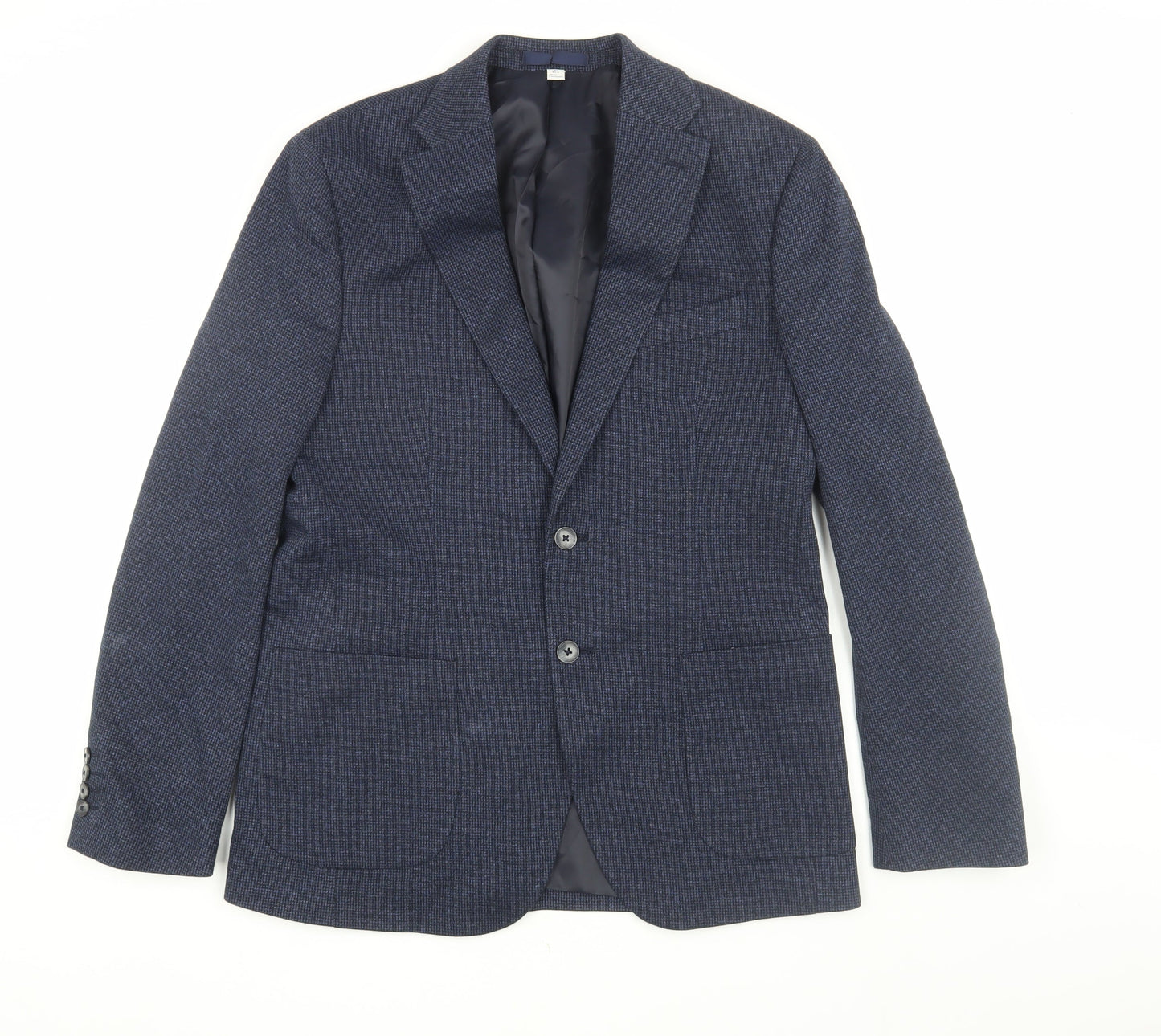 Mens UK Size 40 Marks and Spencer Regular Navy Suit Jacket