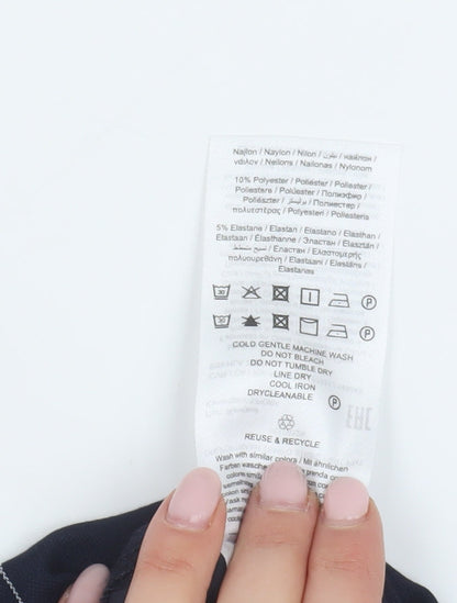 ONLY Unisex Blue Striped Trousers XL - New With Tags