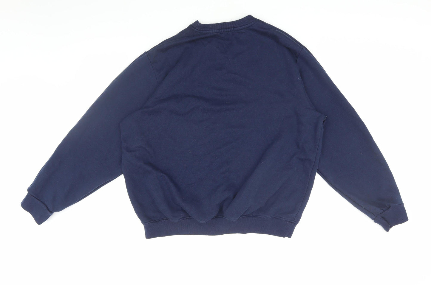 Mens UK Size L BoohooMAN Blue Pullover Sweatshirt