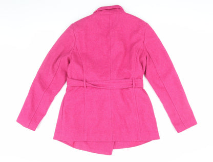 Womens UK Size 12 Oasis Pink Basic Jacket