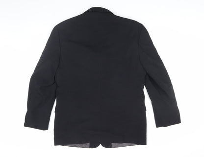 Mens UK Size 40 Willson Regular Black Suit Jacket