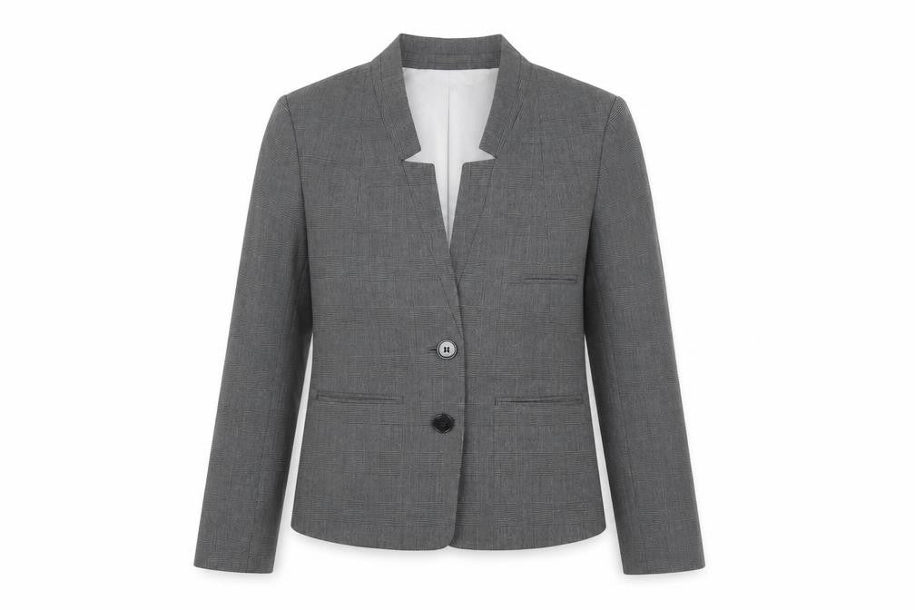 Womens UK Size 10 H&M Regular Grey Blazer