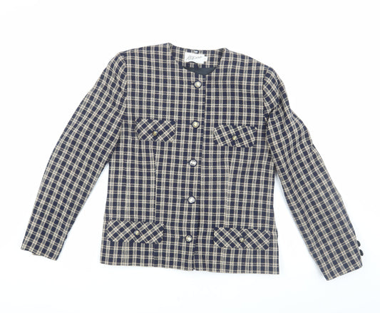 Womens UK Size 12 Alexara Blue Basic Jacket
