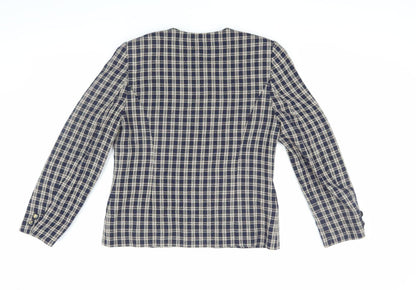 Womens UK Size 12 Alexara Blue Basic Jacket