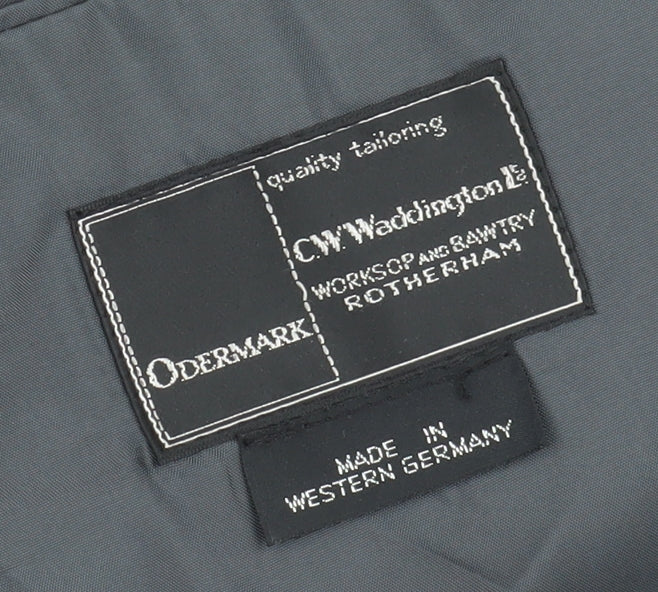 Mens UK Size 46 Odermark Regular Grey Suit Jacket