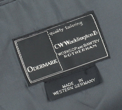 Mens UK Size 46 Odermark Regular Grey Suit Jacket