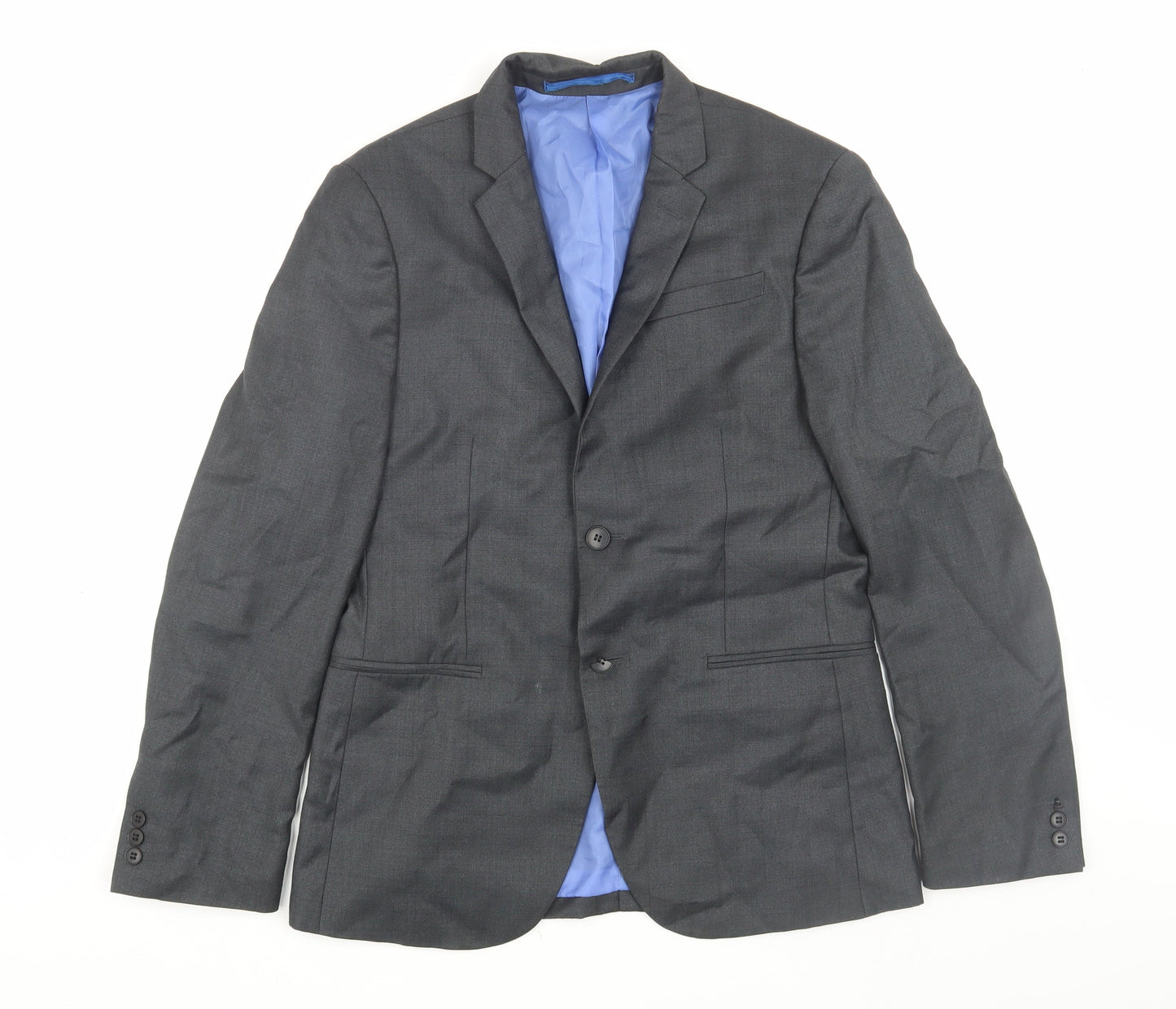 Mens UK Size 38 Marks and Spencer Regular Grey Suit Jacket