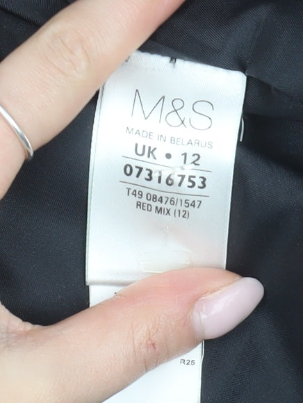 Womens UK Size 12 Marks and Spencer Red