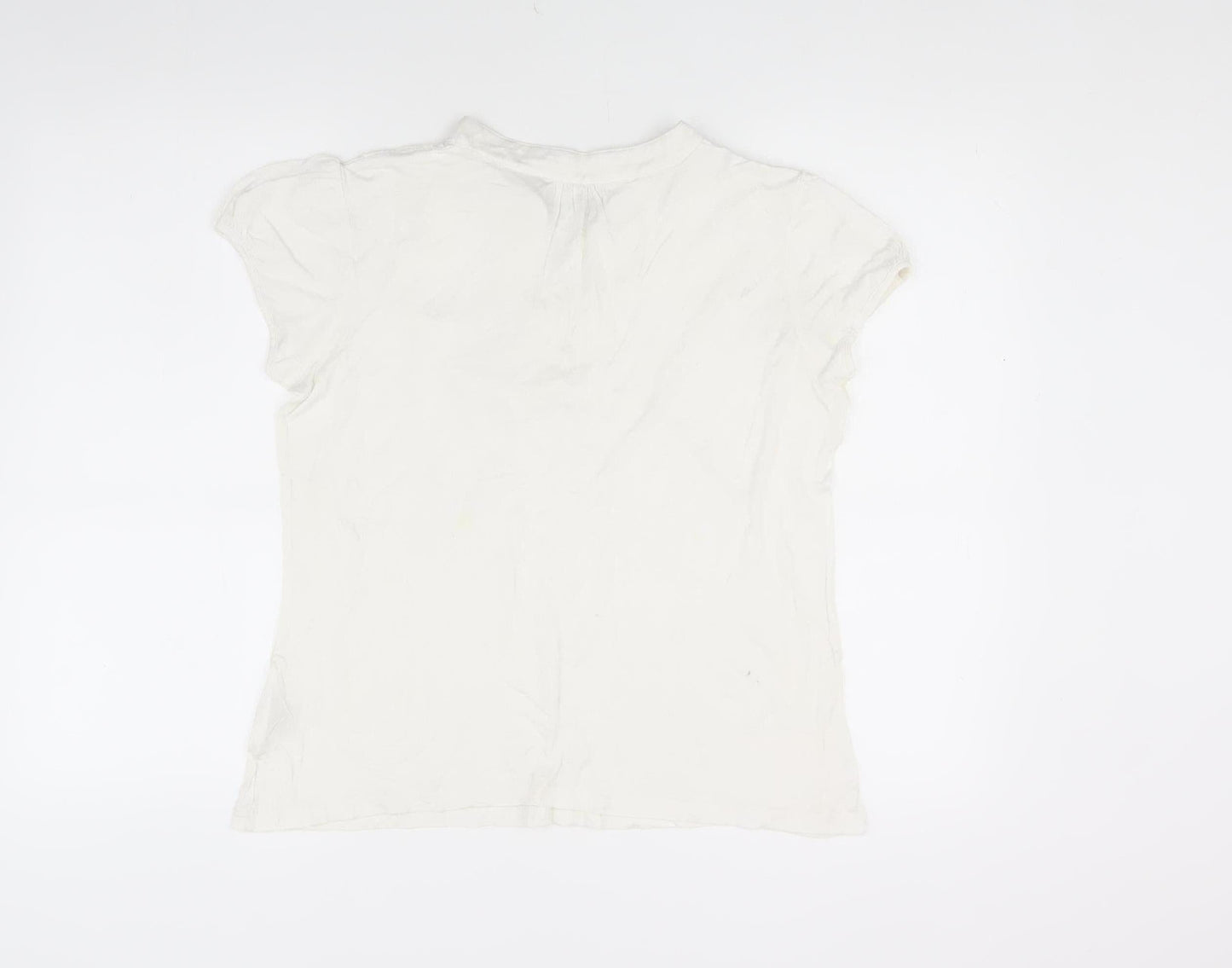 Womens UK Size 14 New York Laundry White  Blouse