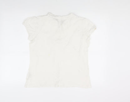 Womens UK Size 14 New York Laundry White  Blouse