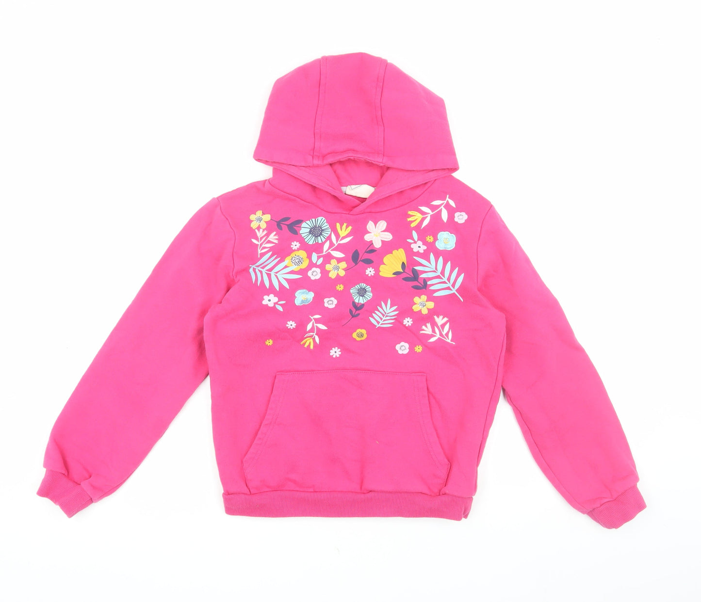 Mountain Warehouse Pink Girls Floral Hoodie 11-12Y
