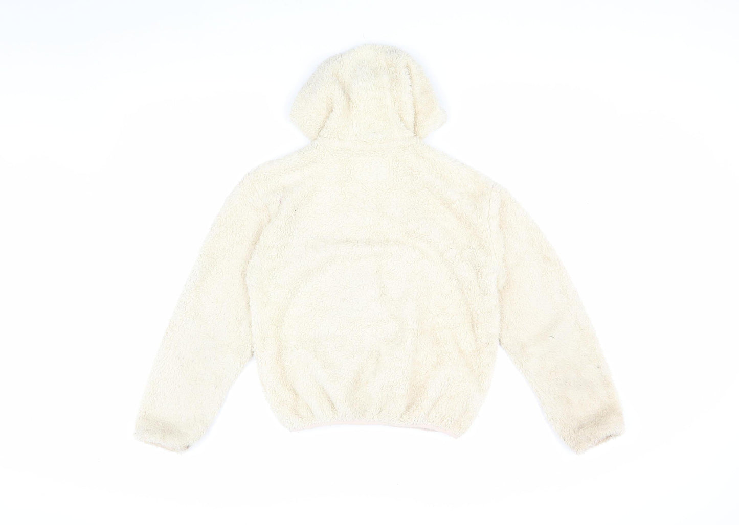 Jack Wills Girls Beige Hooded Puffer Jacket 12-13Y