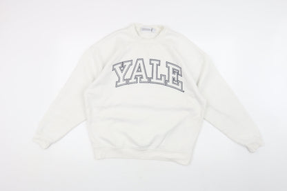 Yale University White 2XS Unisex Sweatshirt