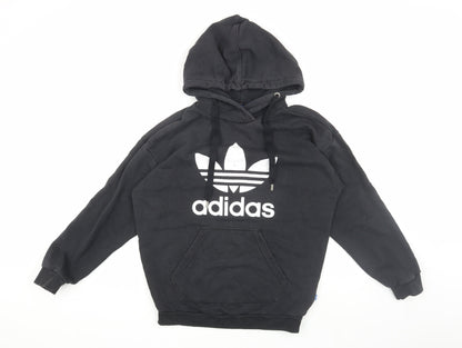 Adidas Women's Black Pullover Hoodie Size 12