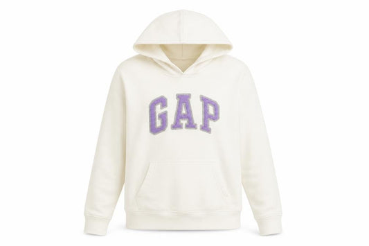 Womens UK Size S Gap Ivory Pullover Hoodie