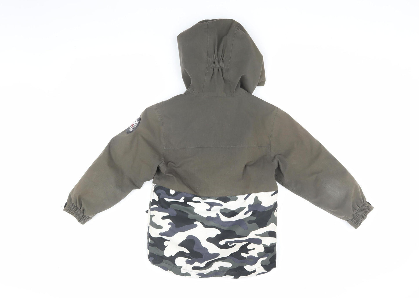 Surfanic Boys Army Camouflage Parka 8 Years Waterproof Hooded
