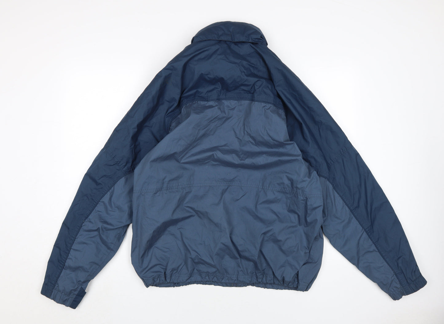 Mens UK Size M Mountainlife Blue Windbreaker Coat