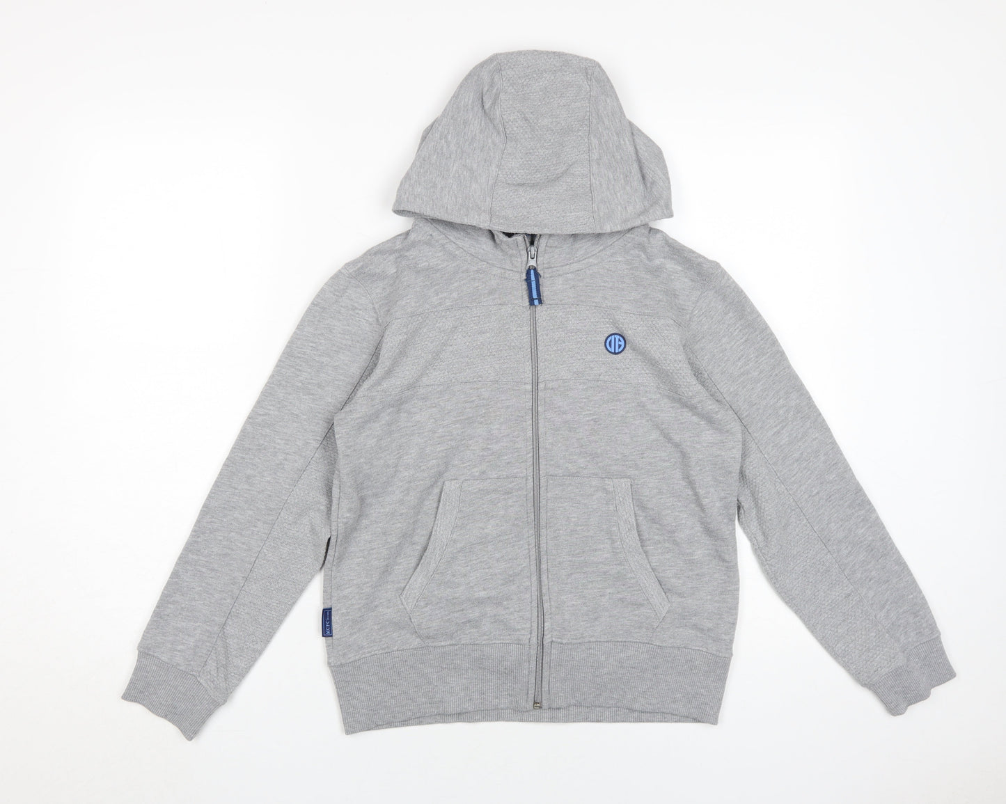 Manchester City Grey Boys Hoodie 10-11 Years Full Zip