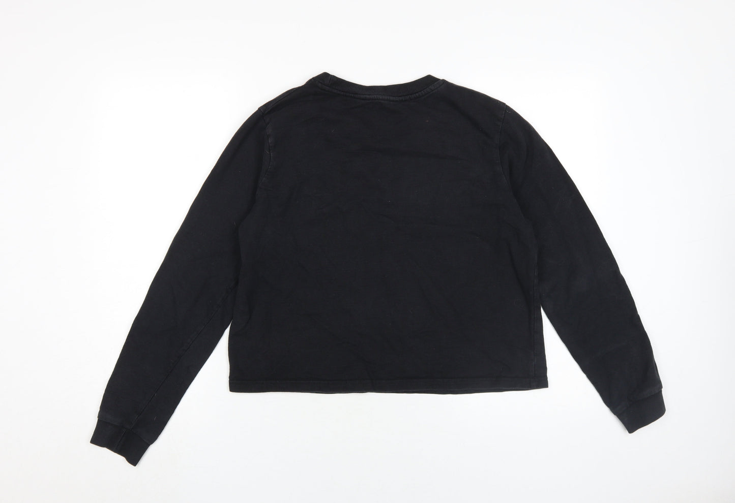 Brave Soul Women's Black Pullover Sweatshirt M