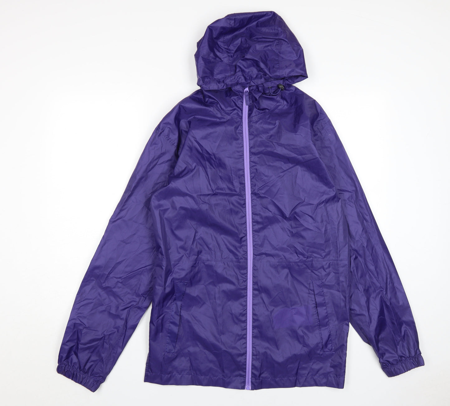 Womens UK Size S Regatta Purple Windbreaker Coat