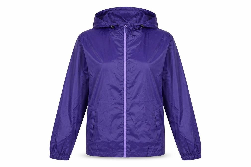 Womens UK Size S Regatta Purple Windbreaker Coat