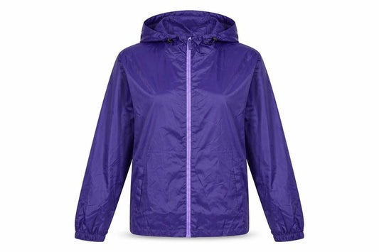 Womens UK Size S Regatta Purple Windbreaker Coat