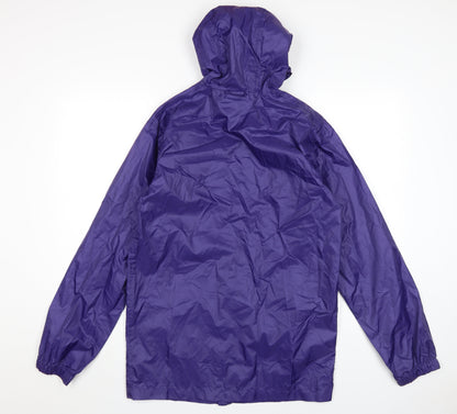 Womens UK Size S Regatta Purple Windbreaker Coat
