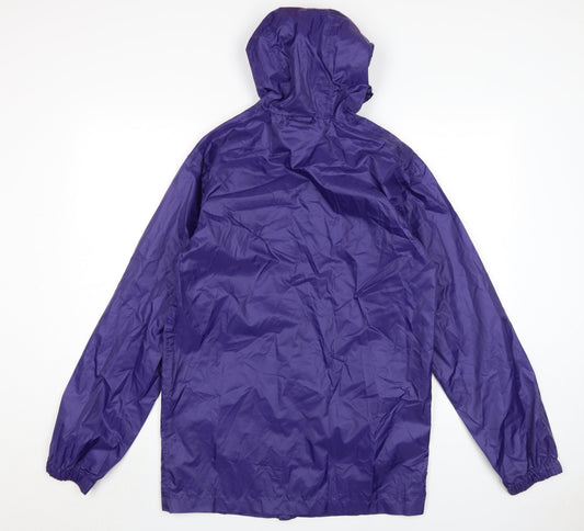 Womens UK Size S Regatta Purple Windbreaker Coat