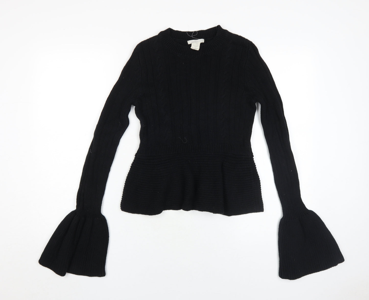 Womens UK Size S Urban Outfitters Black Pullover Jumper