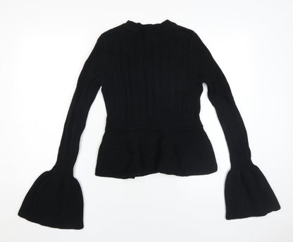 Womens UK Size S Urban Outfitters Black Pullover Jumper