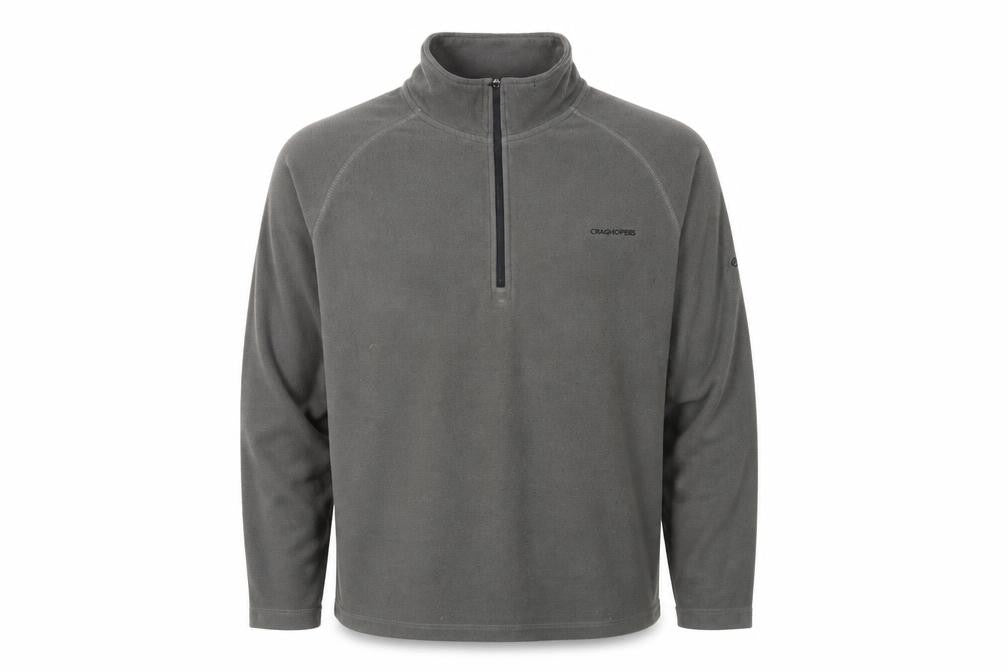 Mens UK Size L Craghoppers Grey 1/4 Zip Sweatshirt