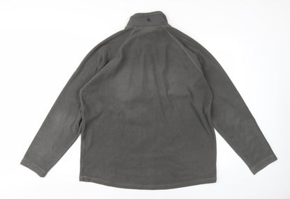 Mens UK Size L Craghoppers Grey 1/4 Zip Sweatshirt