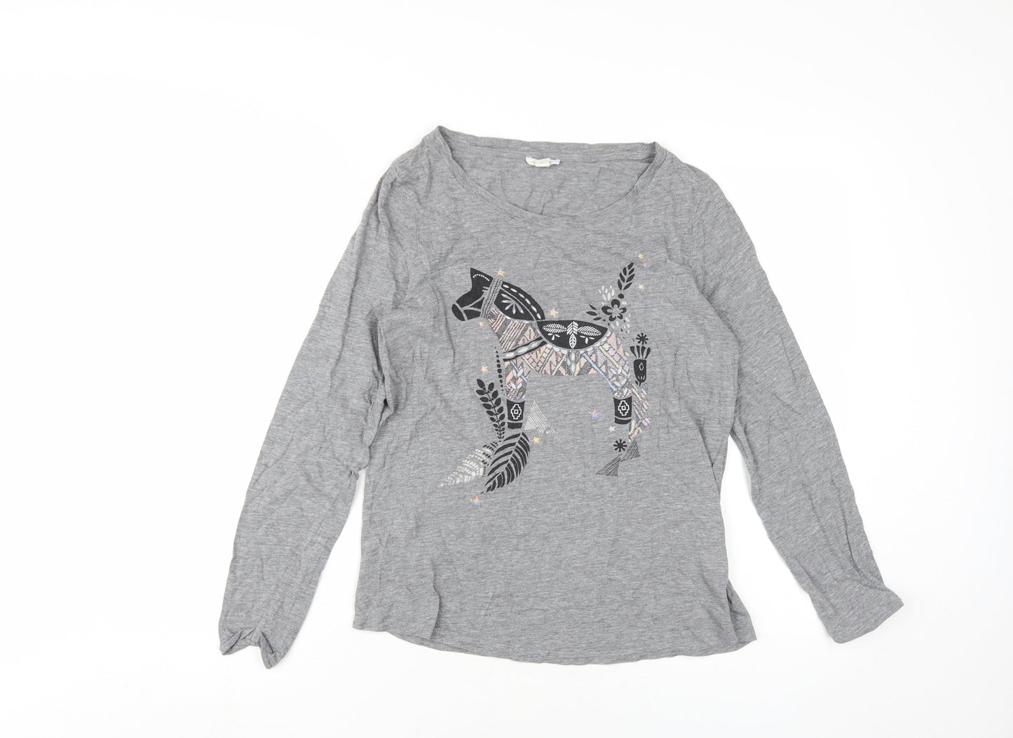 Womens UK Size M Esprit Grey  T-Shirt