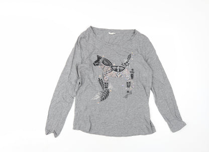 Womens UK Size M Esprit Grey  T-Shirt
