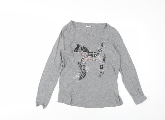 Womens UK Size M Esprit Grey  T-Shirt