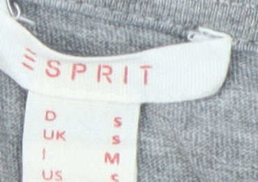 Womens UK Size M Esprit Grey  T-Shirt