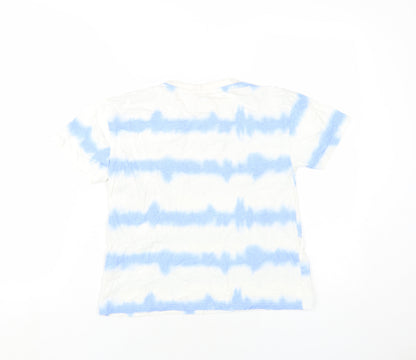 FRIENDS Unisex Kids Blue Tie-Dye T-Shirt 11-12 Years Logo