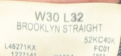 Lee Unisex Blue Straight Jeans, Size 30 UK