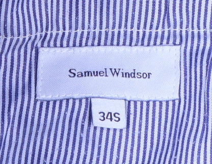 Samuel Windsor Men's Beige Chino Corduroy Trousers