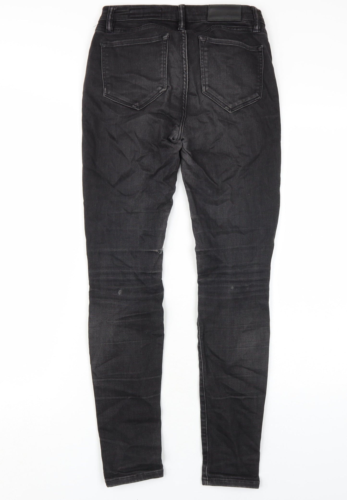 AllSaints Women's Black Skinny Jeans, Size 10, Slim Fit