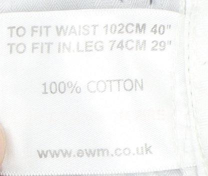 James Pringle Men's Grey Corduroy Trousers XL