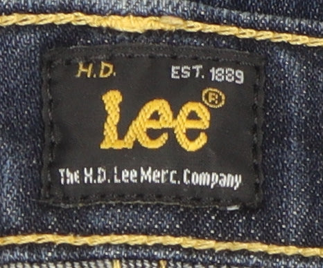 Lee Men's Blue Skinny Jeans Size 34