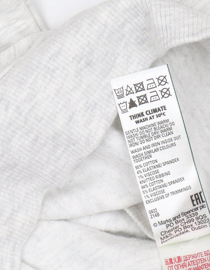 Marks and Spencer Girls Grey Dreamer Pullover Sweatshirt - Size 12