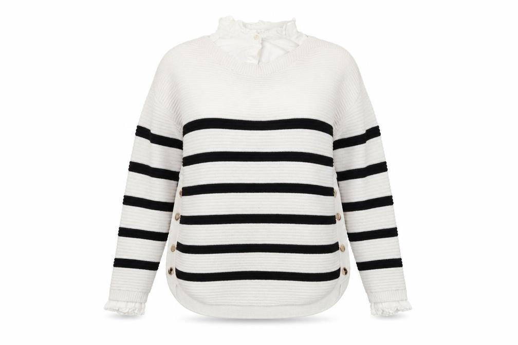 Womens UK Size L NEXT Black Pullover Jumper