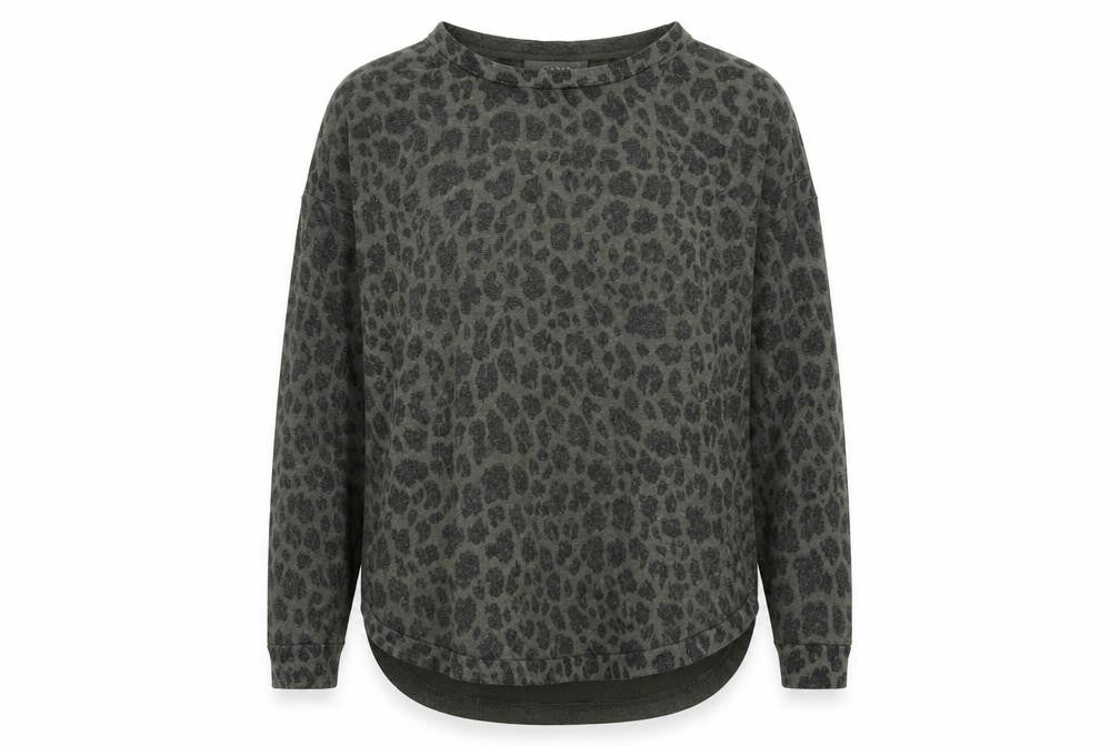 Womens UK Size M Oasis Green Pullover Jumper