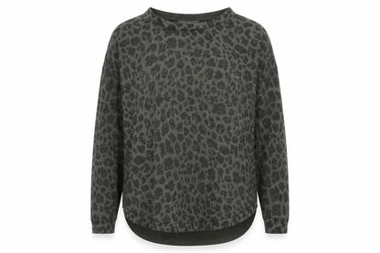 Womens UK Size M Oasis Green Pullover Jumper