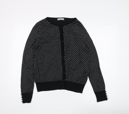 Womens UK Size 12 Marks and Spencer Black Cardigan Jumper
