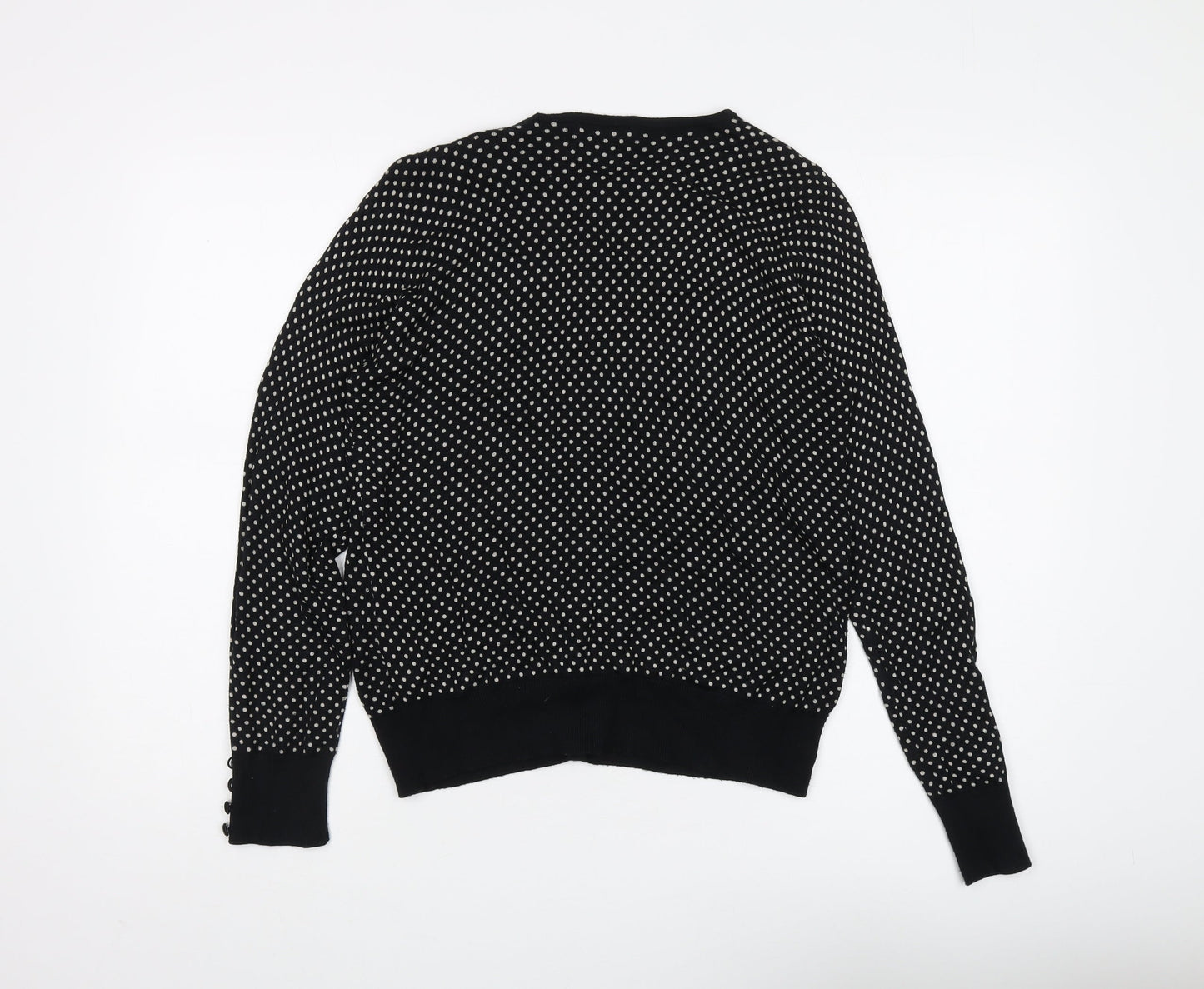Womens UK Size 12 Marks and Spencer Black Cardigan Jumper