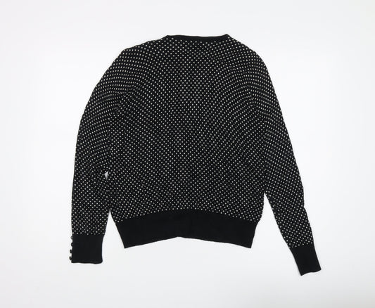 Womens UK Size 12 Marks and Spencer Black Cardigan Jumper