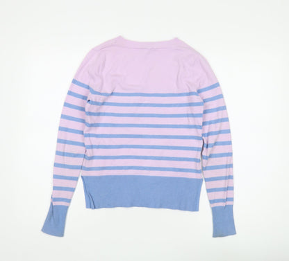 Womens UK Size XS Oasis Multicoloured Pullover Jumper